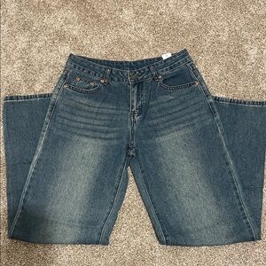 Classic Blue Flare Jeans